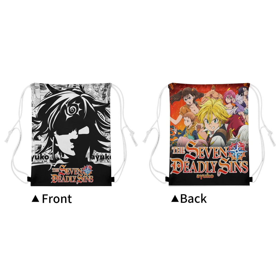 Seven Deadly Sins Anime Drawstring Bag