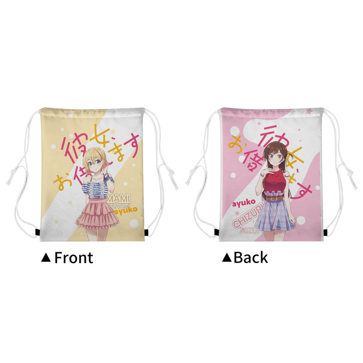 Rent-A-Girlfriend Anime Drawstring Bag