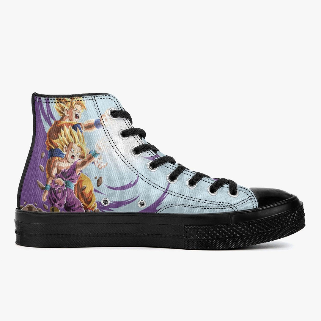 Dragonball Z Goku and Gohan A-Star High Anime Shoes _ Dragonball Z _ Ayuko