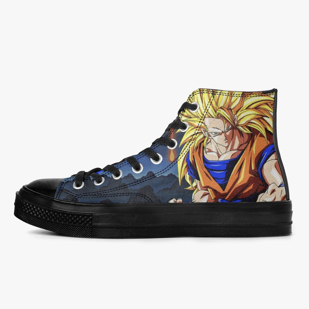 Dragonball Z Super Saiyan Goku A-Star High Anime Shoes _ Dragonball Z _ Ayuko