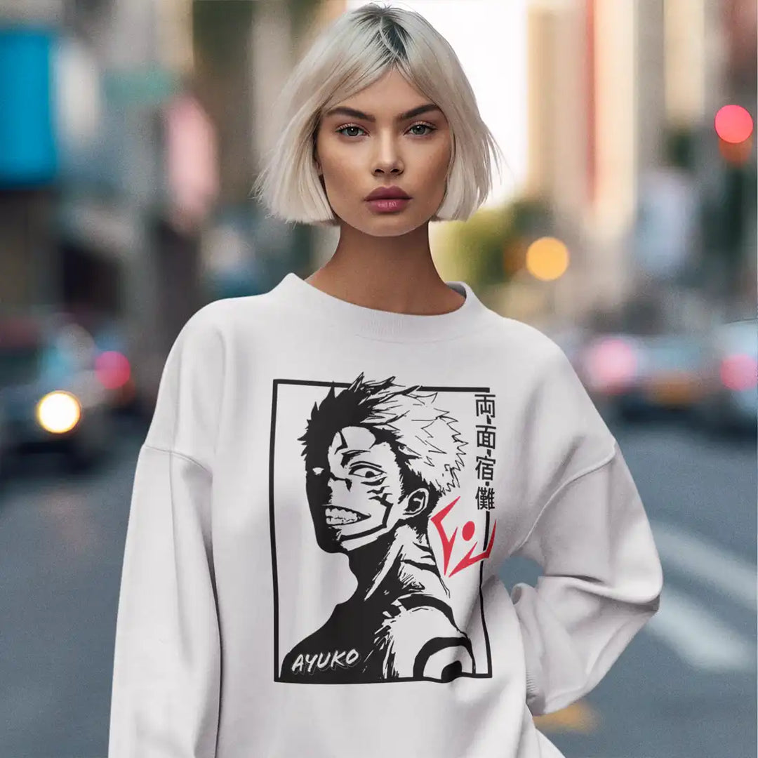 Sukuna Jujutsu Kaisen Sweatshirt