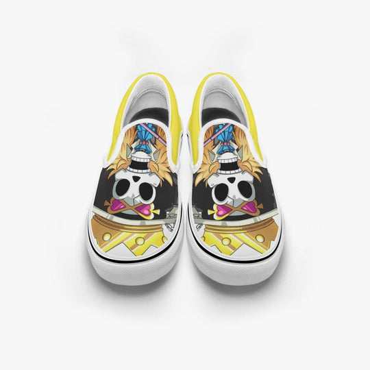 One Piece Brook Slip ons Anime Shoes _ One Piece _ Ayuko