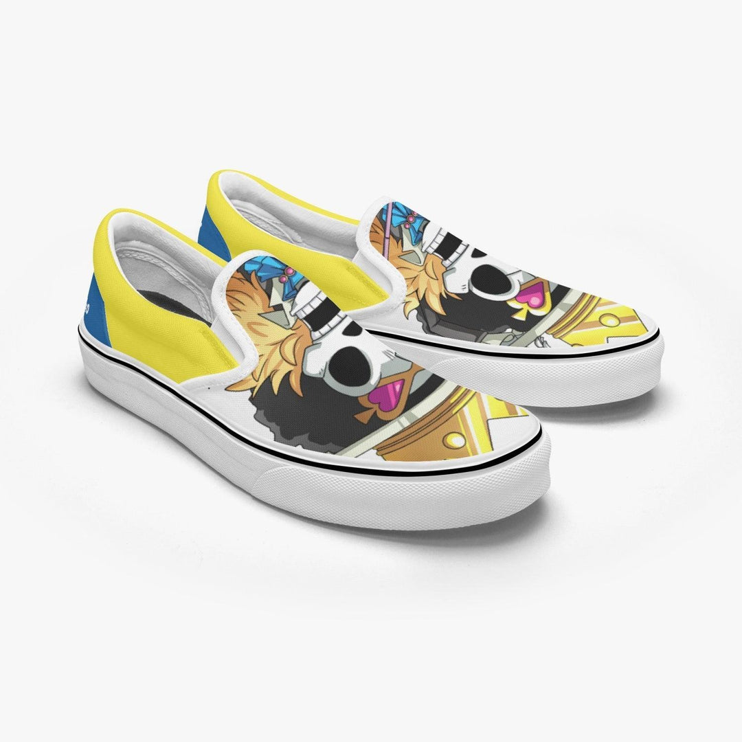 One Piece Brook Slip ons Anime Shoes _ One Piece _ Ayuko