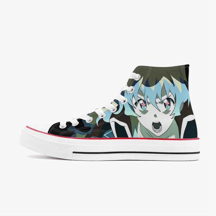 Tengen Toppa Gurren Lagann Nia A-Star High White Anime Shoes _ Tengen Toppa Gurren Lagann _ Ayuko