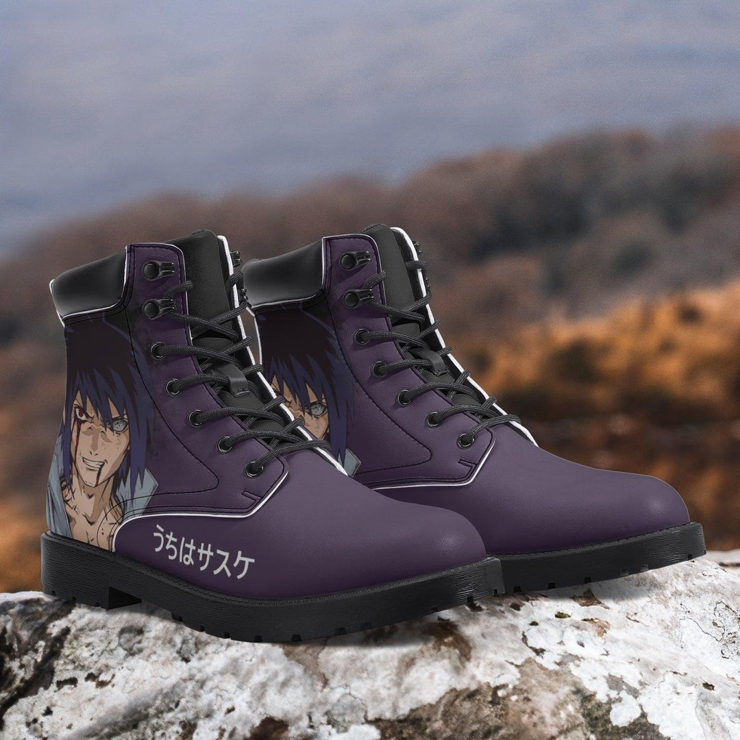 Naruto Shippuden Sasuke All-Season Anime Boots _ Naruto _ Ayuko