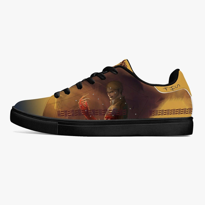 Attack On Titan Erwin Smith Skate Anime Shoes _ Attack On Titan _ Ayuko