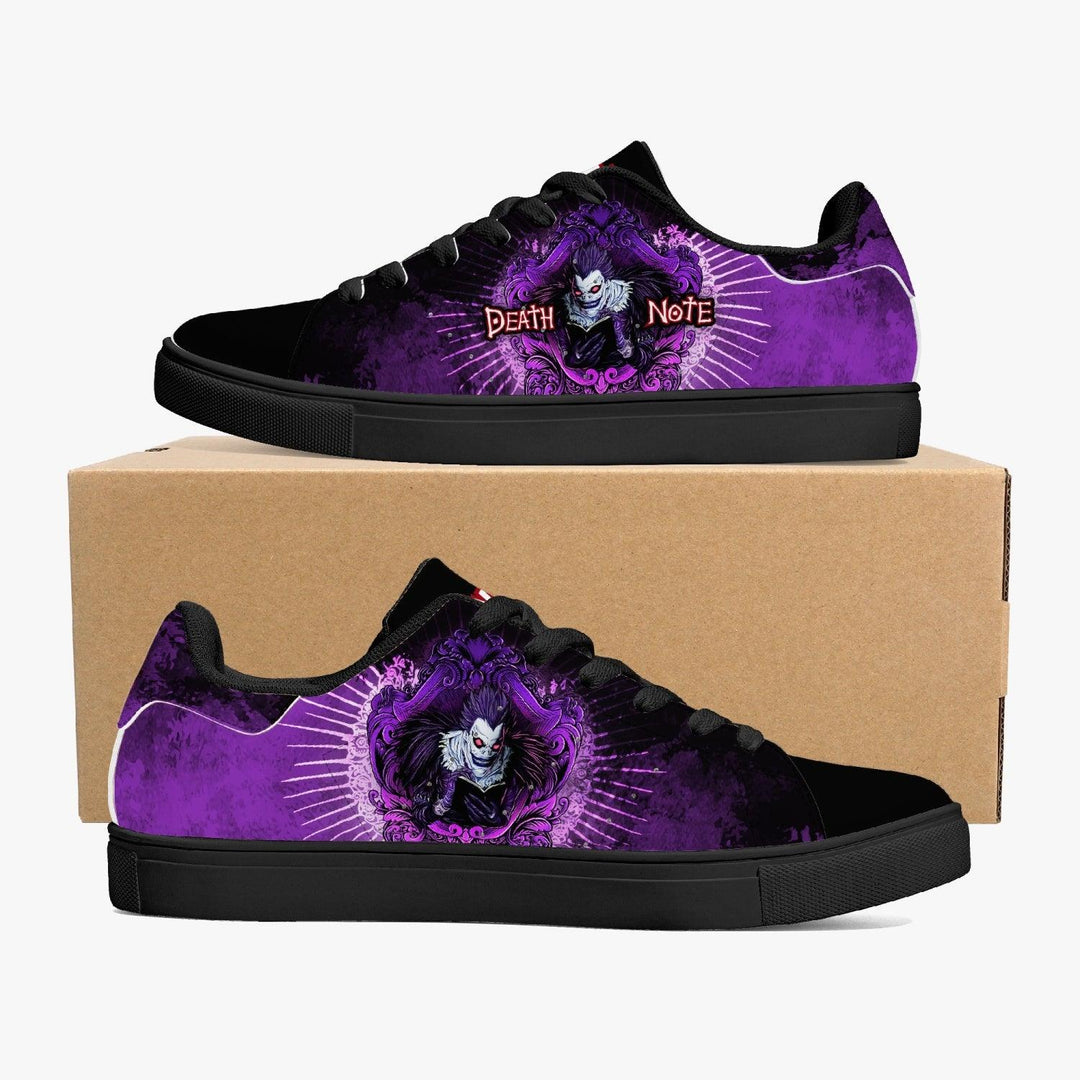 Death Note Ryuk Purple Black Skate Anime Shoes _ Death Note _ Ayuko