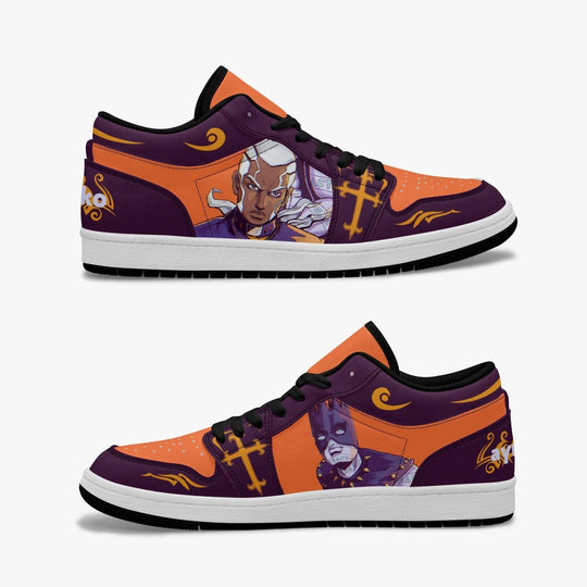 JoJo's Bizarre Adventure Enrico Pucci JD1 Low Anime Shoes _ JoJo's Bizarre Adventure _ Ayuko