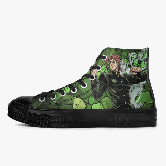 JoJo's Bizarre Adventure Noriaki Kakyoin A-Star High Anime Shoes _ JoJo's Bizarre Adventure _ Ayuko