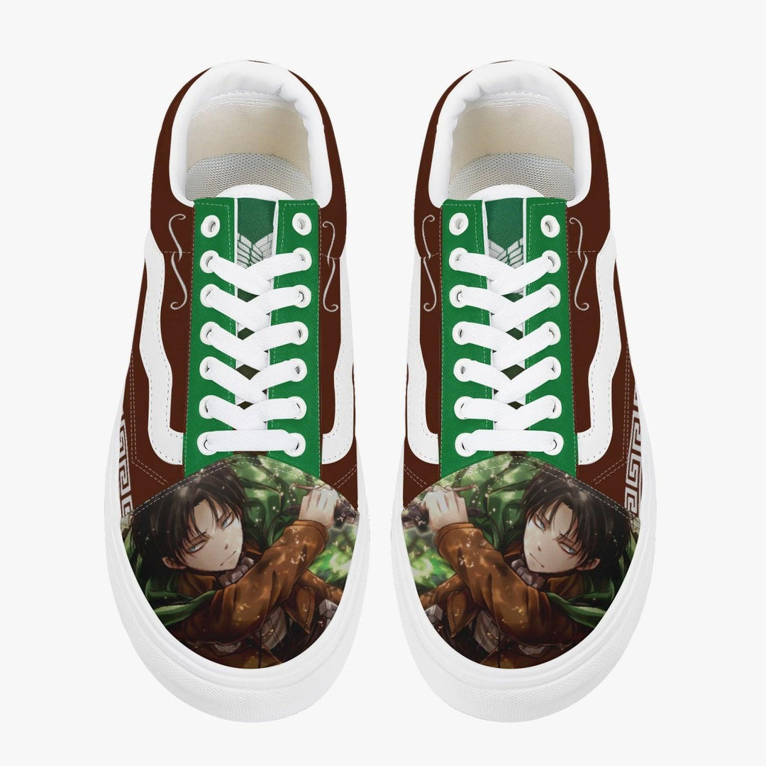 Attack On Titan Levi Ackerman V-OK Anime Shoes _ Attack On Titan _ Ayuko