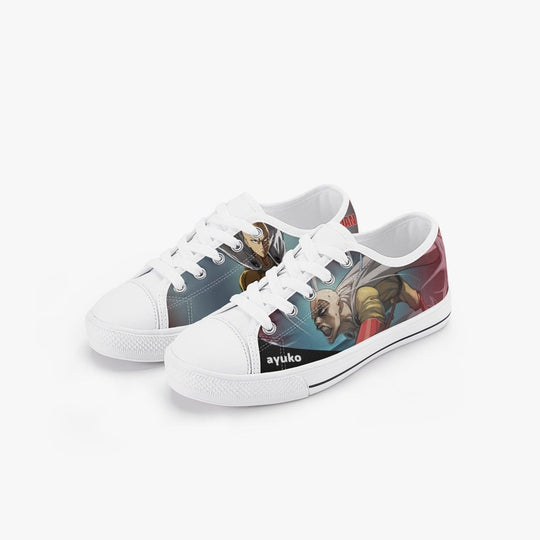 One Punch Man Saitama Kids A-Star Low Anime Shoes _ One Punch Man _ Ayuko