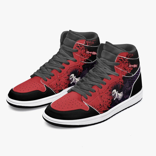 Death Note Ryuk Red-Black JD1 Mid Anime Shoes _ Death Note _ Ayuko