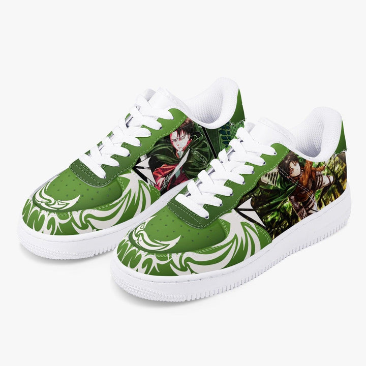 Attack On Titan Levi Ackerman AF1 Anime Shoes _ Attack On Titan _ Ayuko