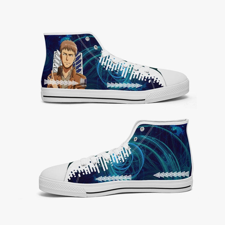 Attack On Titan Jean Kirstein A-Star Mid Anime Shoes _ Attack On Titan _ Ayuko