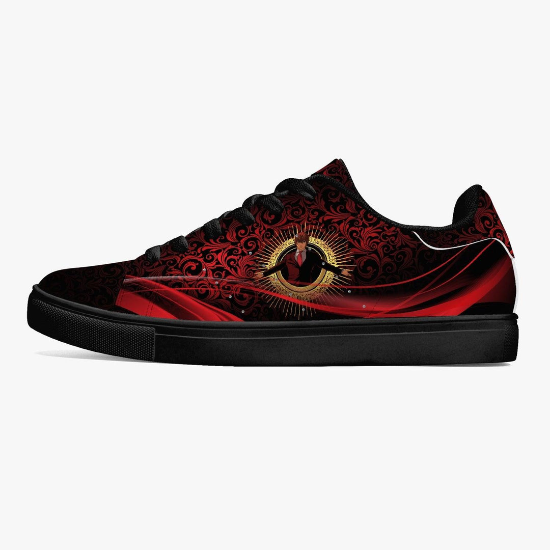 Death Note Light Yagami Roses Skate Anime Shoes _ Death Note _ Ayuko