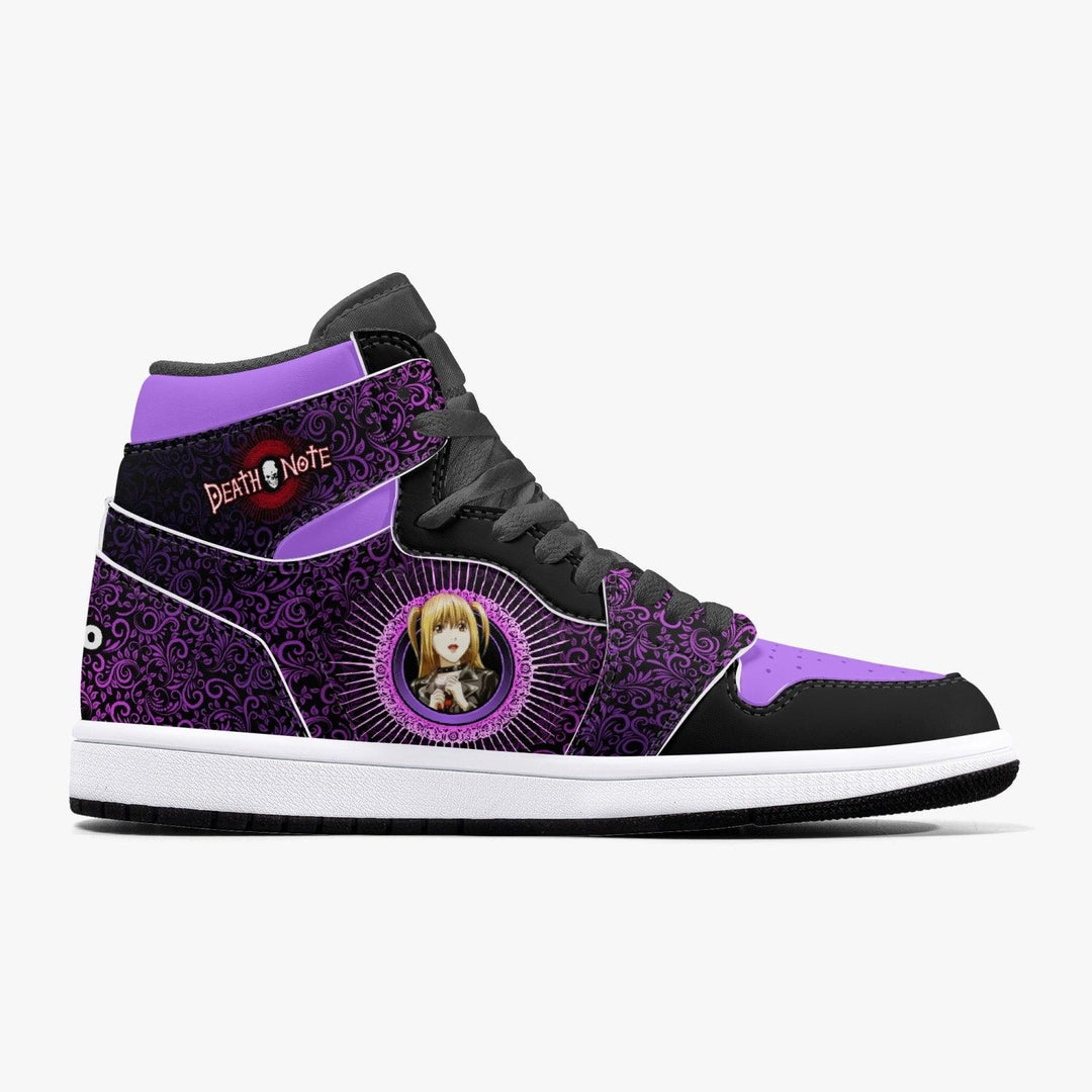 Death Note Misa Amane Purple JD1 Mid Anime Shoes _ Death Note _ Ayuko