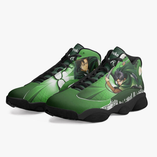 Attack On Titan Levi Ackerman JD13 Anime Shoes _ Attack On Titan _ Ayuko