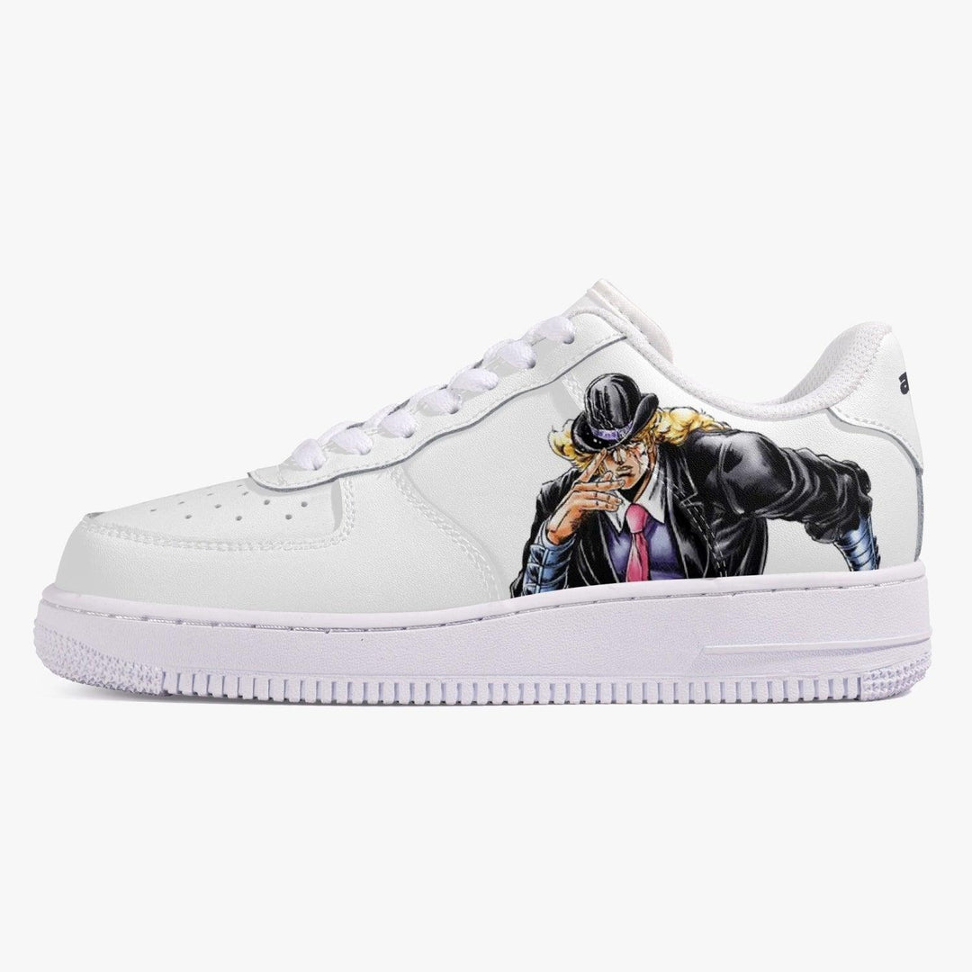 JoJo's Bizarre Adventure Robert Speedwagon AF1 Anime Shoes _ JoJo's Bizarre Adventure _ Ayuko