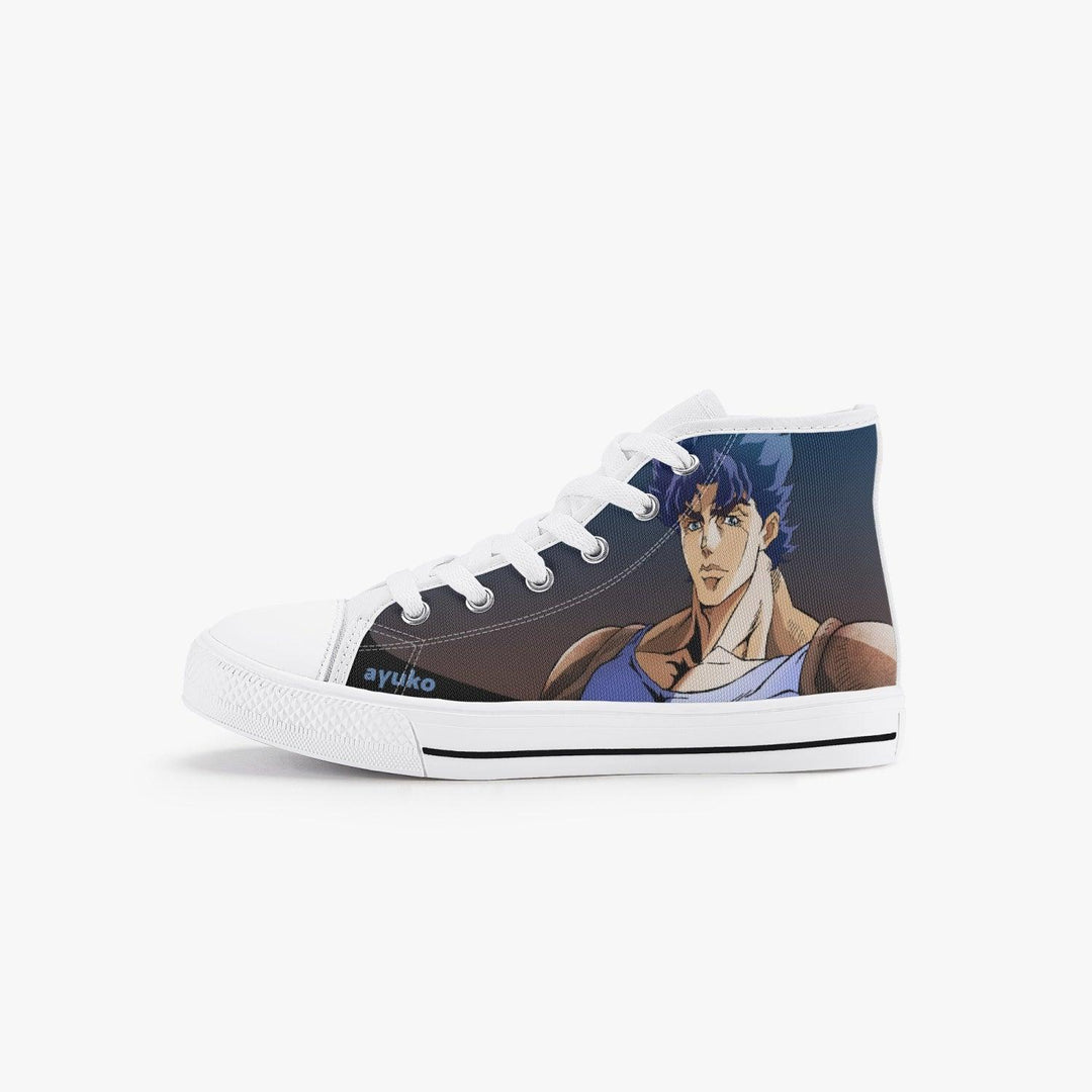 JoJo's Bizarre Adventure Jonathan Joestar Kids A-Star High Anime Shoes _ JoJo's Bizarre Adventure _ Ayuko