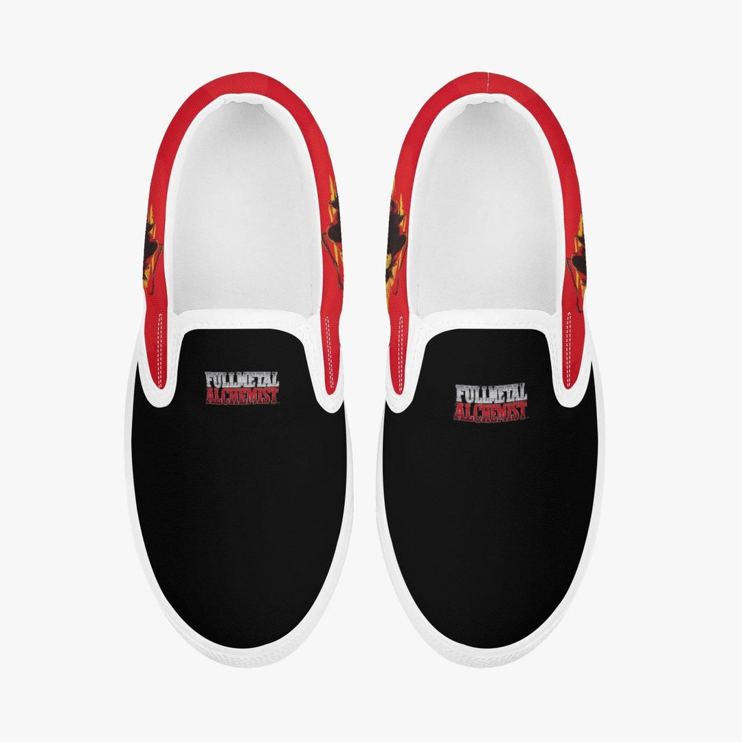 Fullmetal Alchemist Edward Kids Slip Ons Anime Shoes _ Fullmetal Alchemist _ Ayuko