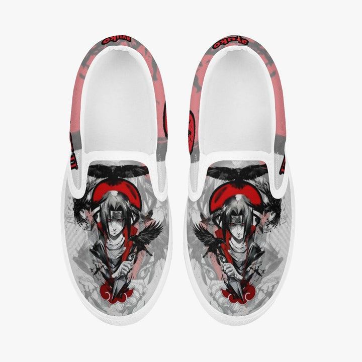 Naruto Shippuden Itachi Kids Slipons Anime Shoes _ Naruto _ Ayuko