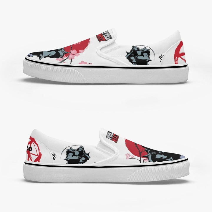 Fullmetal Alchemist Alphonse Slip Ons Anime Shoes _ Fullmetal Alchemist _ Ayuko