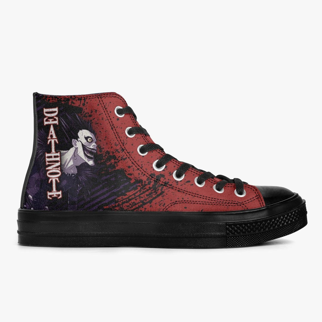 Death Note Ryuk Red Black A-Star High Anime Shoes _ Death Note _ Ayuko