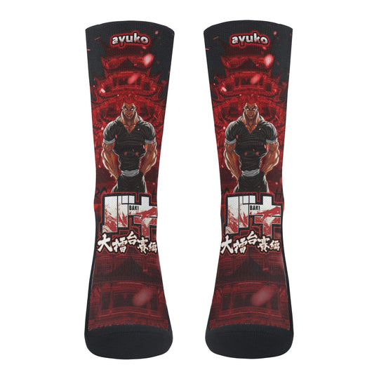 Baki Hanma Anime Socks _ Baki _ Ayuko