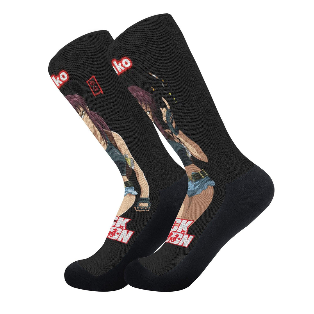 Black Lagoon Revy Anime Socks _ Black Lagoon _ Ayuko