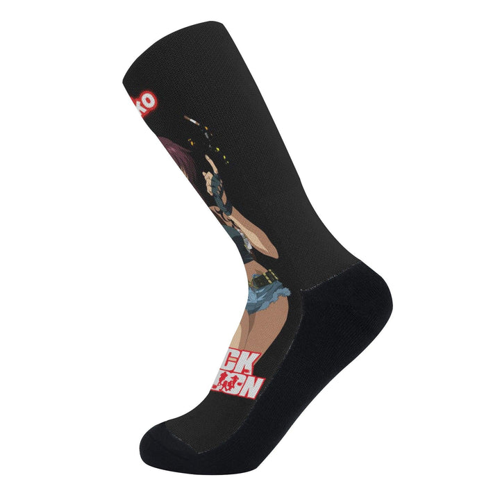 Black Lagoon Revy Anime Socks _ Black Lagoon _ Ayuko