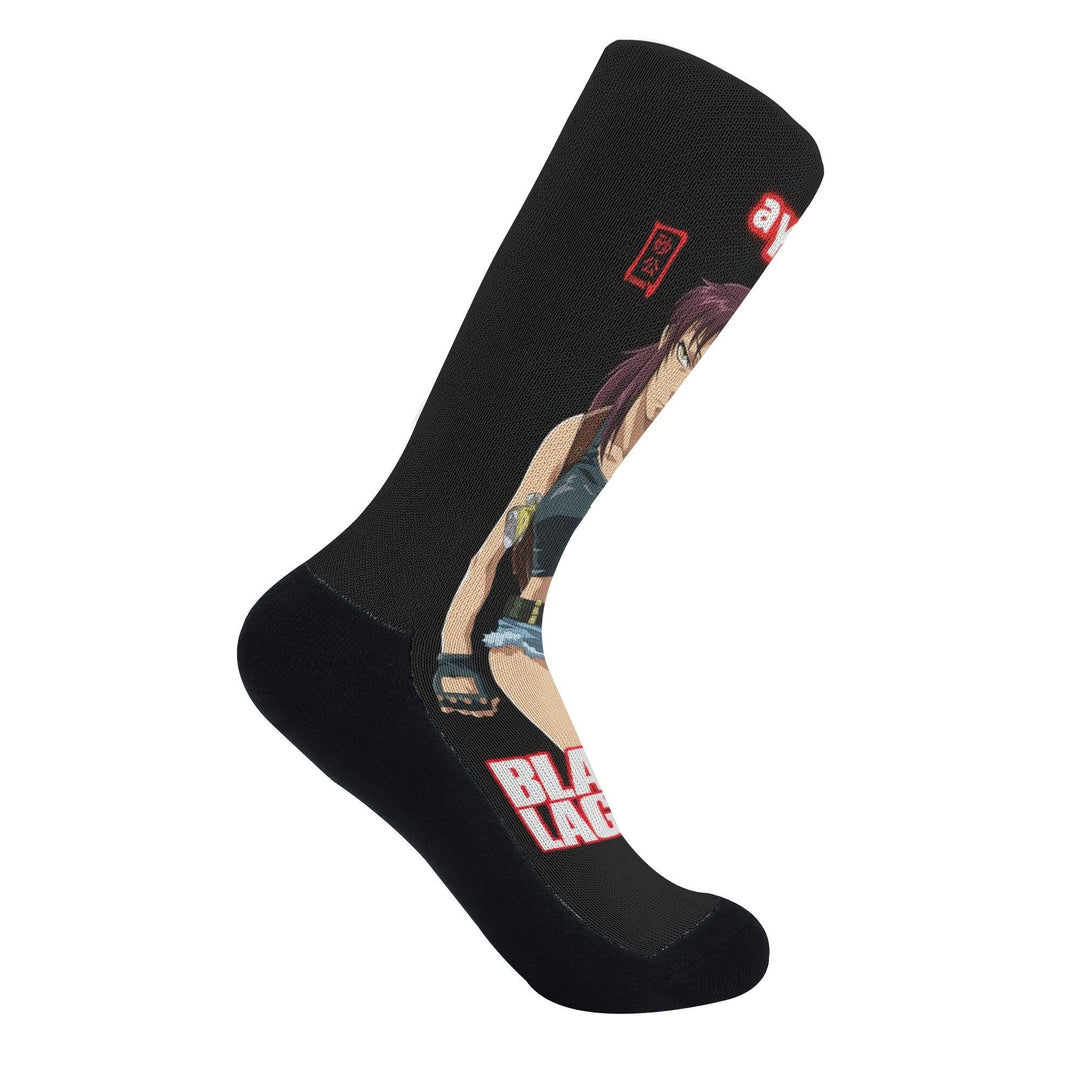 Black Lagoon Revy Anime Socks _ Black Lagoon _ Ayuko