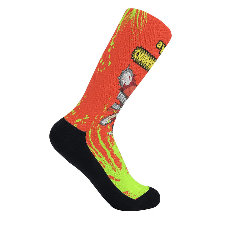 Chainsaw Man Denji Anime Socks _ Chainsaw Man _ Ayuko