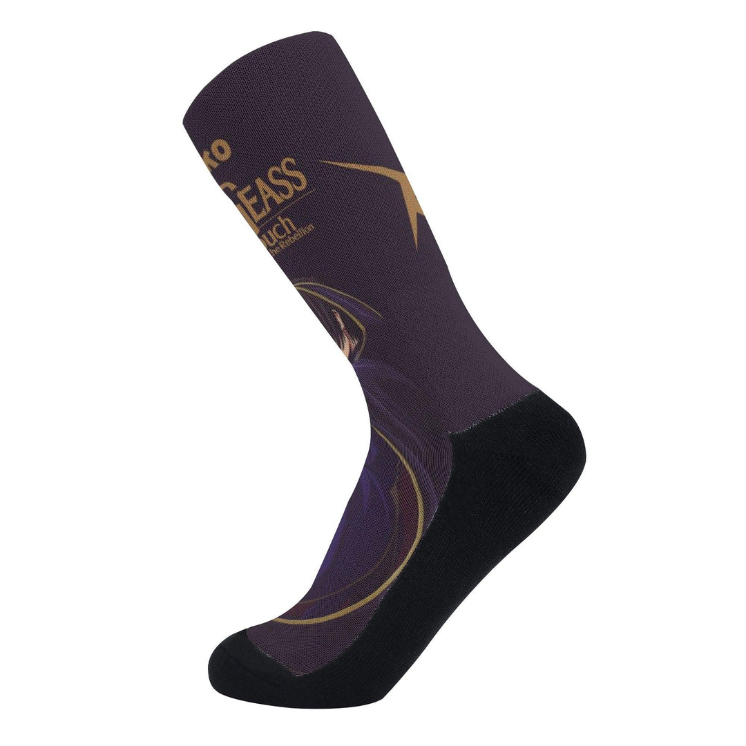 Code Geass Lelouch Anime Socks _ Code Geass _ Ayuko