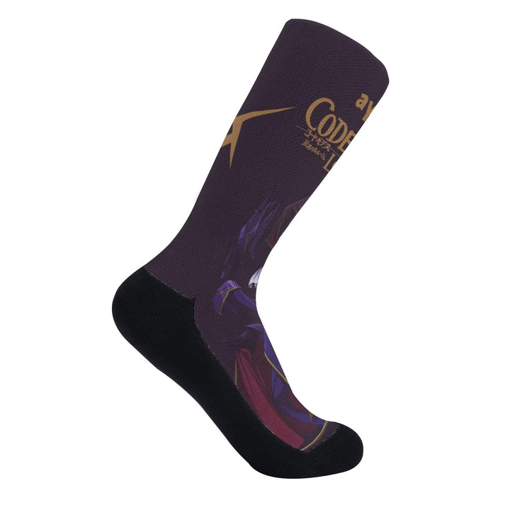 Code Geass Lelouch Anime Socks _ Code Geass _ Ayuko