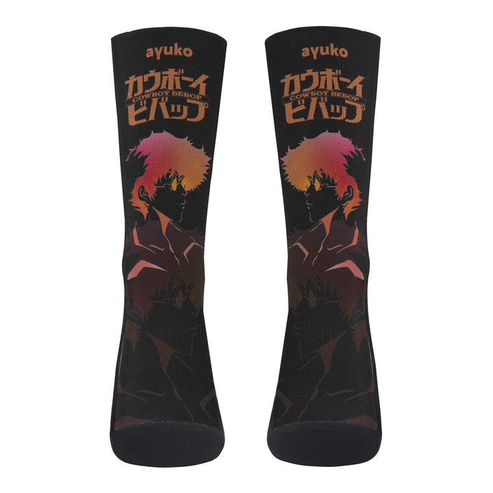 Cowboy Bebop Spike Anime Socks _ Cowboy Bebop _ Ayuko