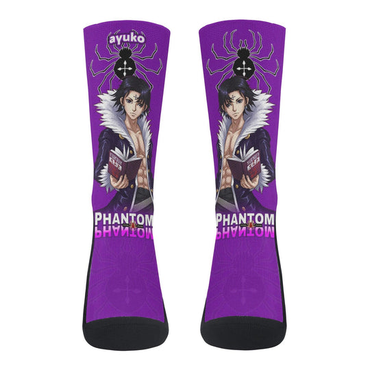 Hunter X Hunter Chrollo Lucilfer Anime Socks _ Hunter X Hunter _ Ayuko