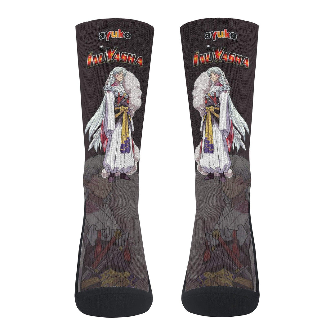 Inuyasha Sesshōmaru Anime Socks _ Inuyasha _ Ayuko