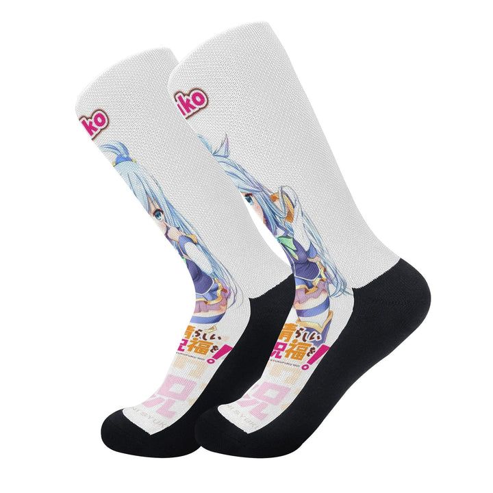 KonoSuba Aqua Anime Socks _ Konosuba _ Ayuko