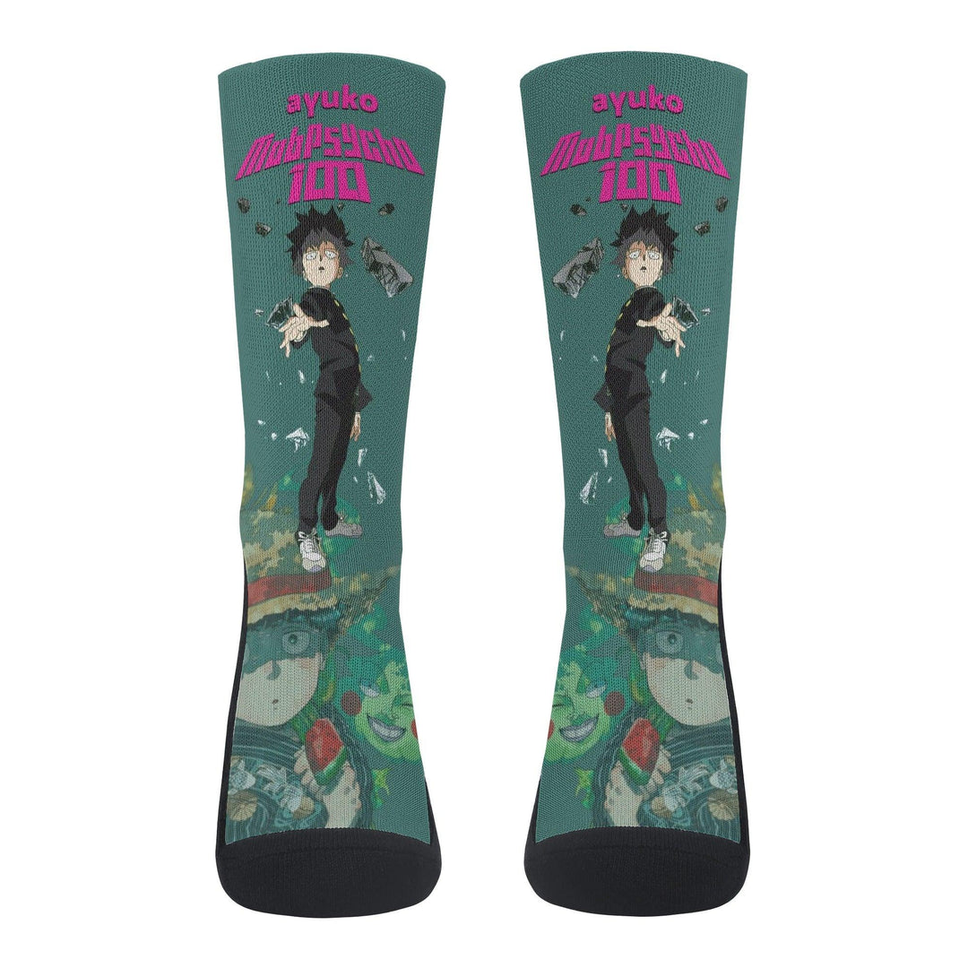 Mob Psycho 100 Shigeo Anime Socks _ Mob Psycho 100 _ Ayuko