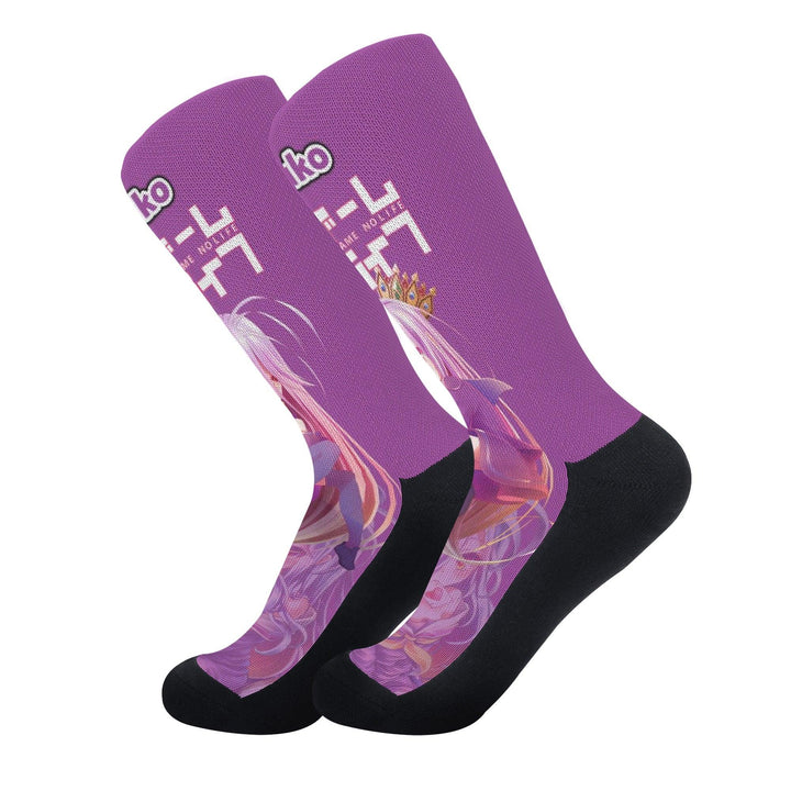 No Game No Life Shiro Anime Socks _ No Game No Life _ Ayuko