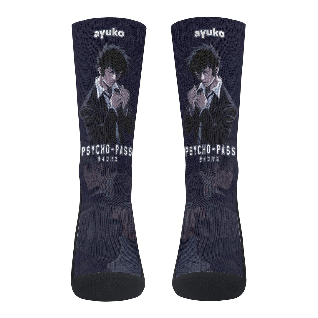 Psycho-Pass Shinya Anime Socks _ Psycho-Pass _ Ayuko