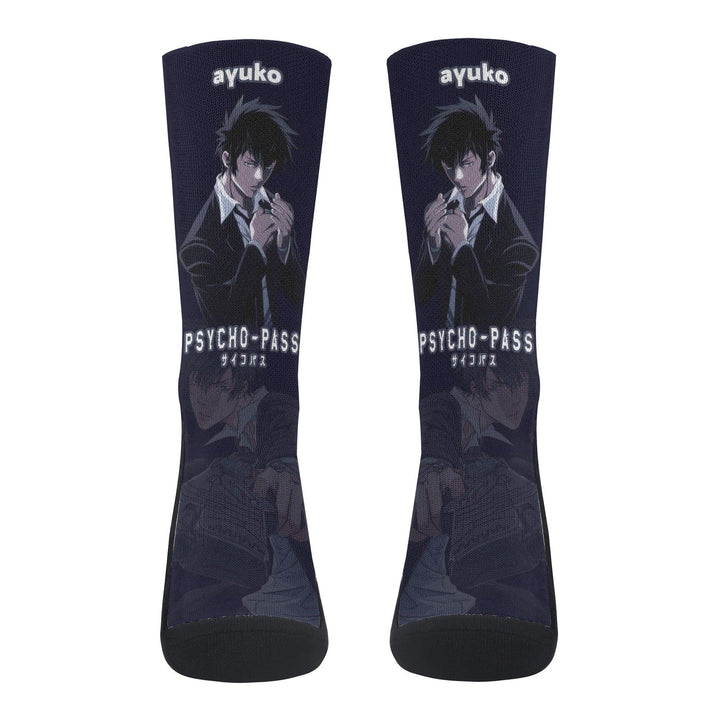 Psycho-Pass Shinya Anime Socks _ Psycho-Pass _ Ayuko