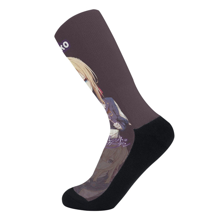 Violet Evergarden Violet Anime Socks _ Violet Evergarden _ Ayuko