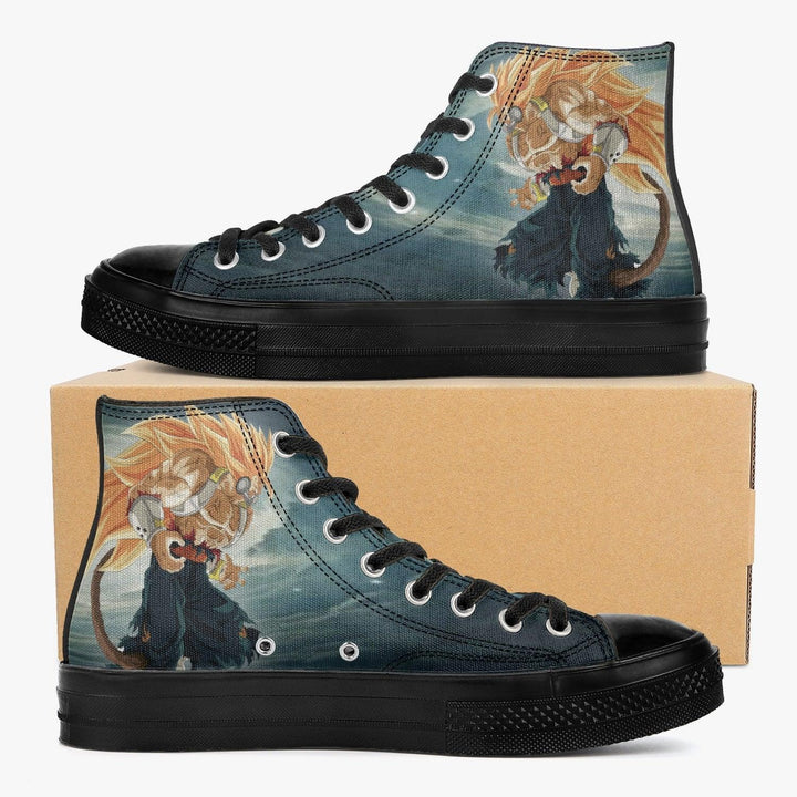 Dragon Ball Z Broly A-Star High Anime Shoes _ Dragon Ball Z _ Ayuko