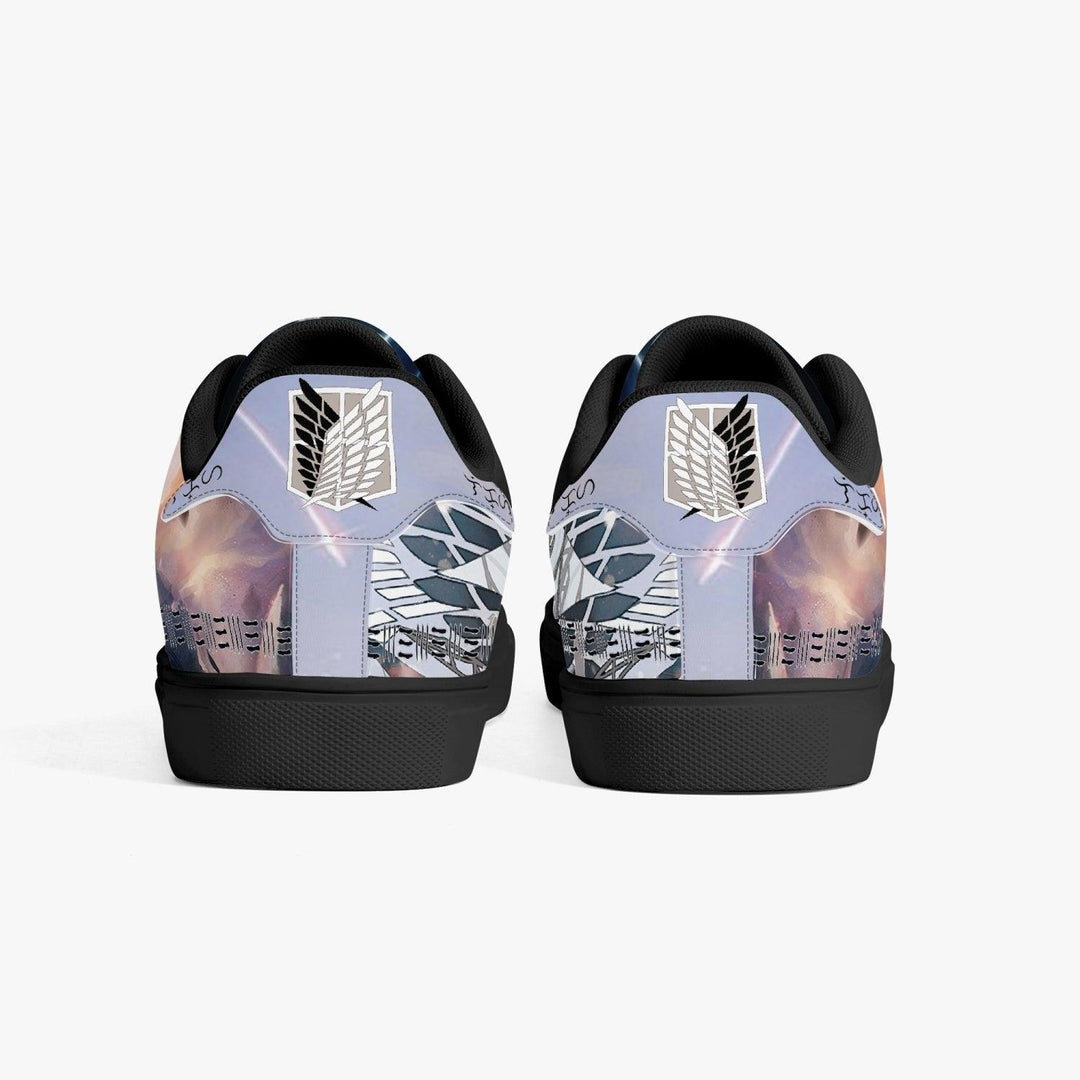 Attack On Titan Levi Ackerman Skate Anime Shoes _ Attack On Titan _ Ayuko