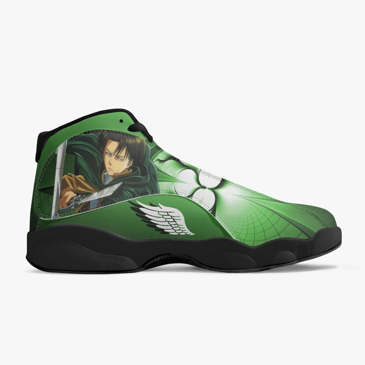 Attack On Titan Levi Ackerman JD13 Anime Shoes _ Attack On Titan _ Ayuko