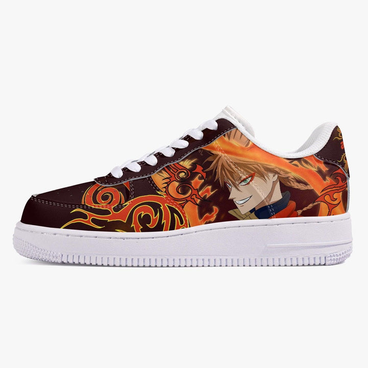 Black Clover Leopold Vermillion AF1 Anime Shoes _ Black Clover _ Ayuko