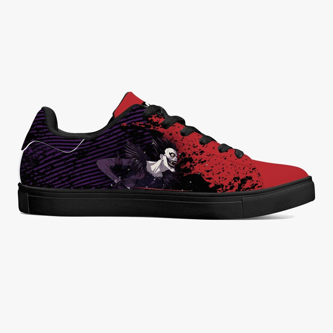 Death Note Ryuk Purple/Red Skate Anime Shoes _ Death Note _ Ayuko