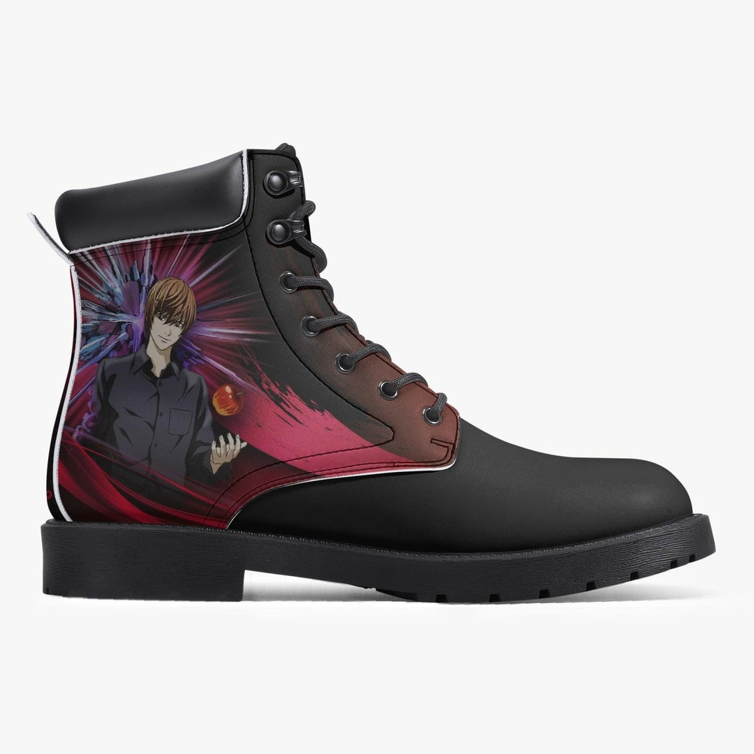 Death Note Light Yagami Apple Boots Anime Shoes _ Death Note _ Ayuko