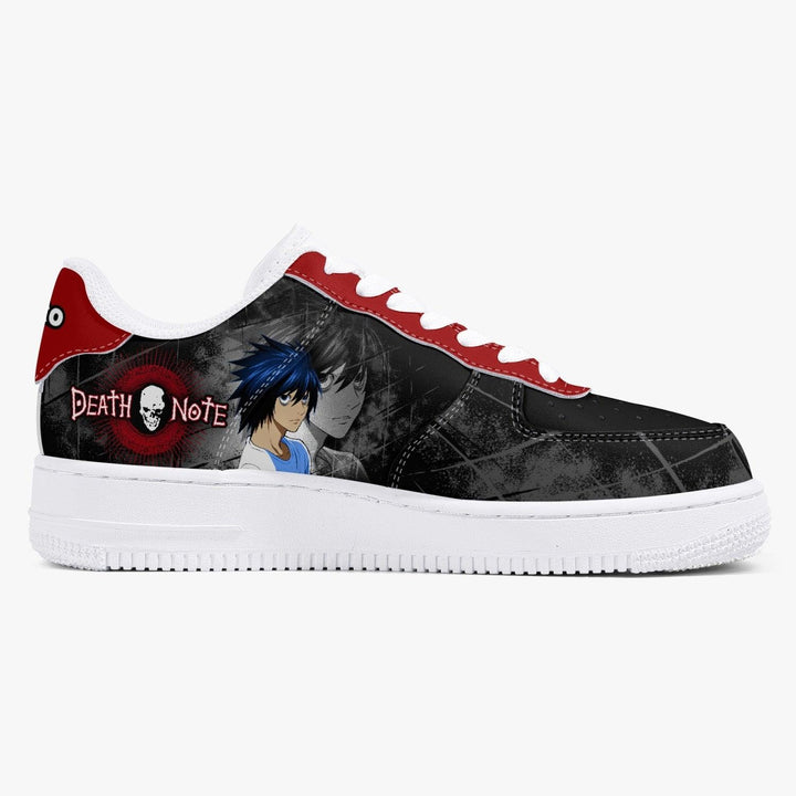 Death Note L Black Red AF1 Anime Shoes _ Death Note _ Ayuko